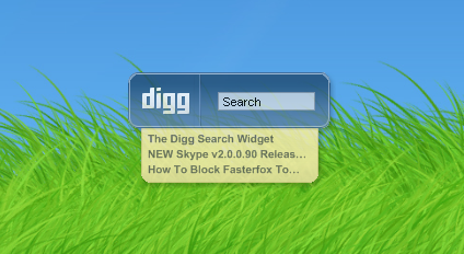 Digg Search Widget v1.70