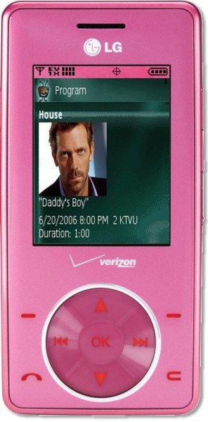 Pink Chocolate w/ TiVo Mobile