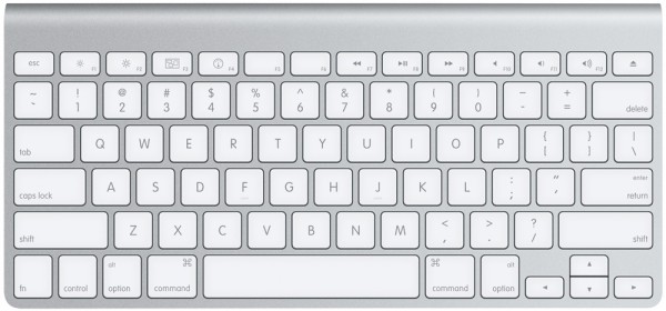 Apple Wireless Keyboard - Top