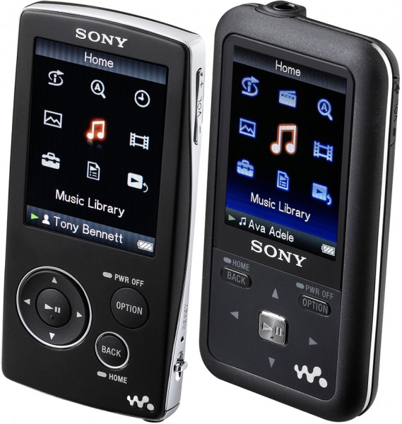 Sony NWZ-A810 & NWZ-S610