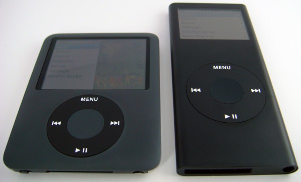 Apple iPod Nano 3G vs. 2G
