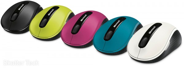 Microsoft Wireless Mobile Mouse 4000 Colors
