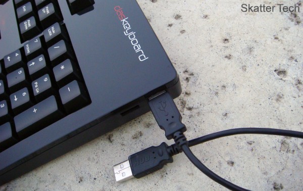 Das Keyboard Model S Professional: USB Hub