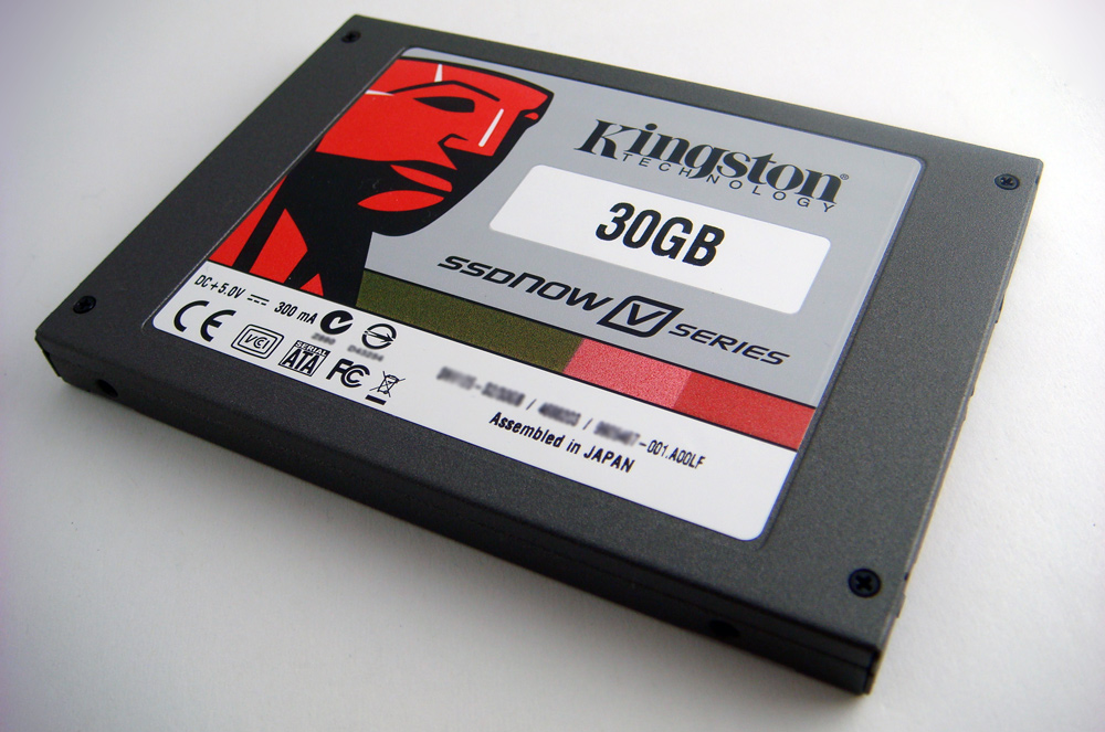Vellykket muskel sætte ild Kingston 30GB SSDNow V-Series (Review) | Skatter