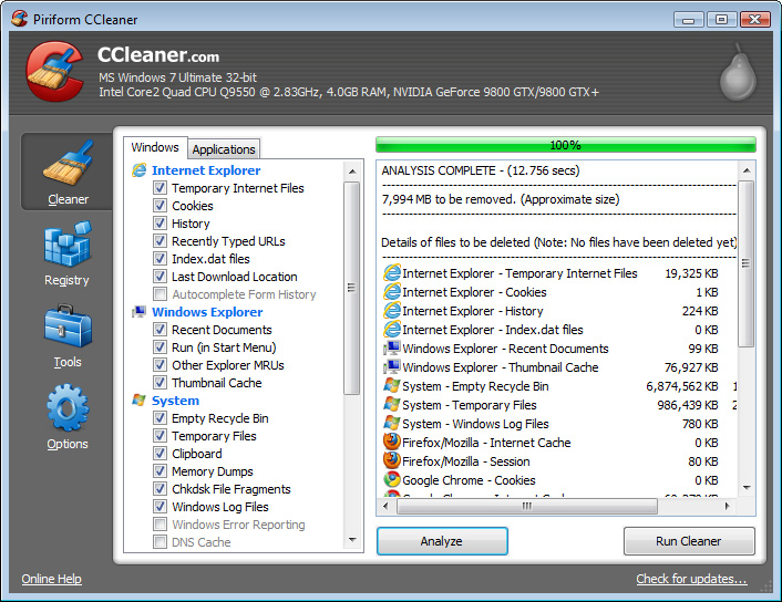 ccleaner version 3 free download