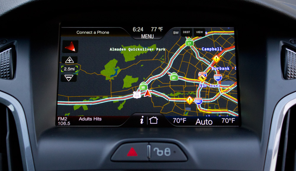 2012 ford focus navigation