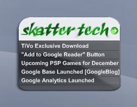 Skatter Tech Widget