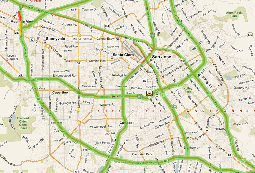 Microsoft Live Maps Traffic