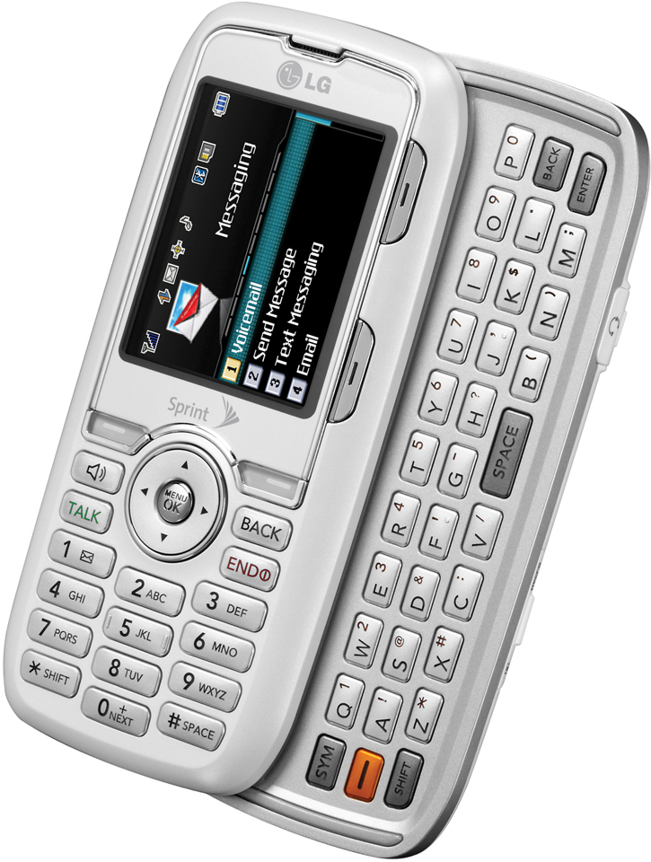 Sprint LG Rumor (White/Silver)