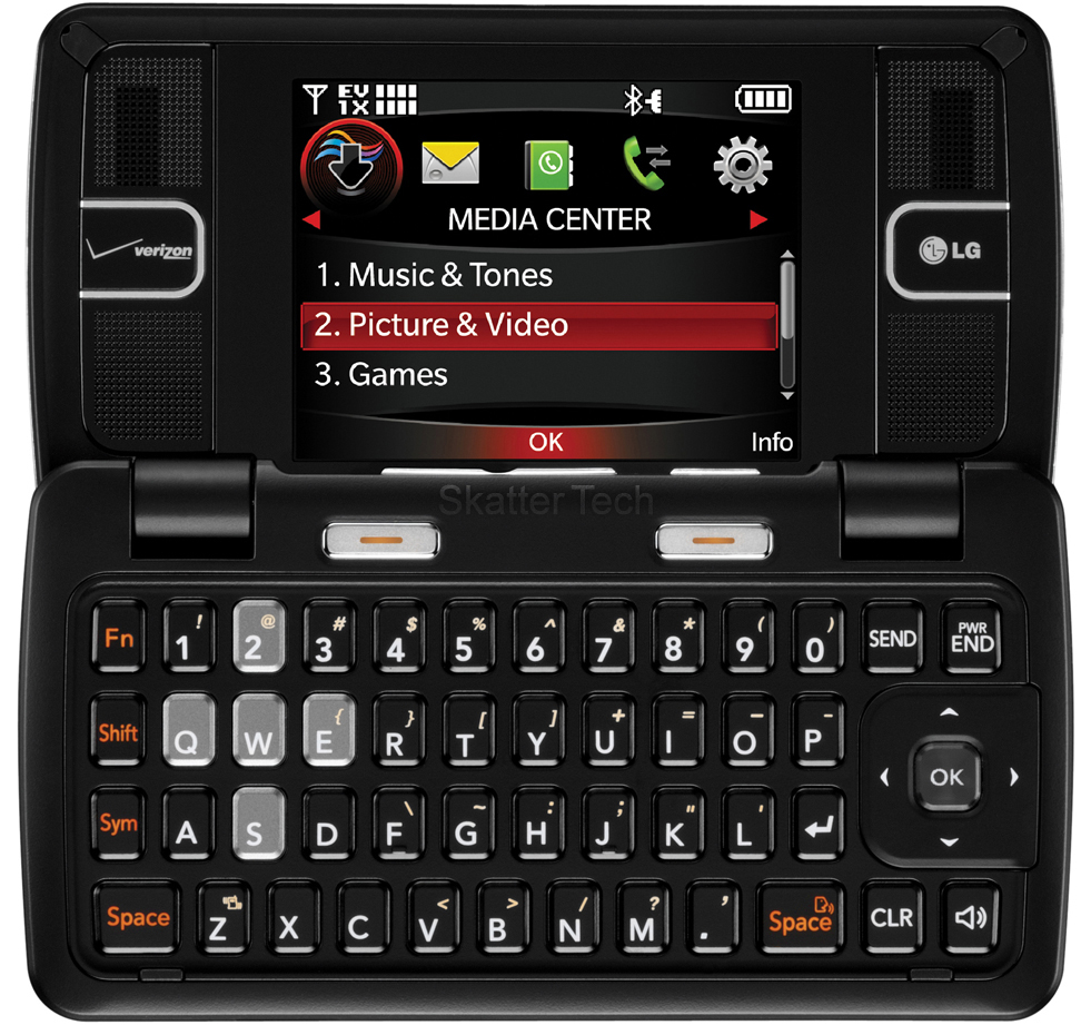 LG enV2 Keyboard