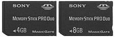 4GB Memory Stick Pro Duo