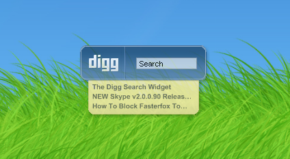 Digg Search Widget 1.70