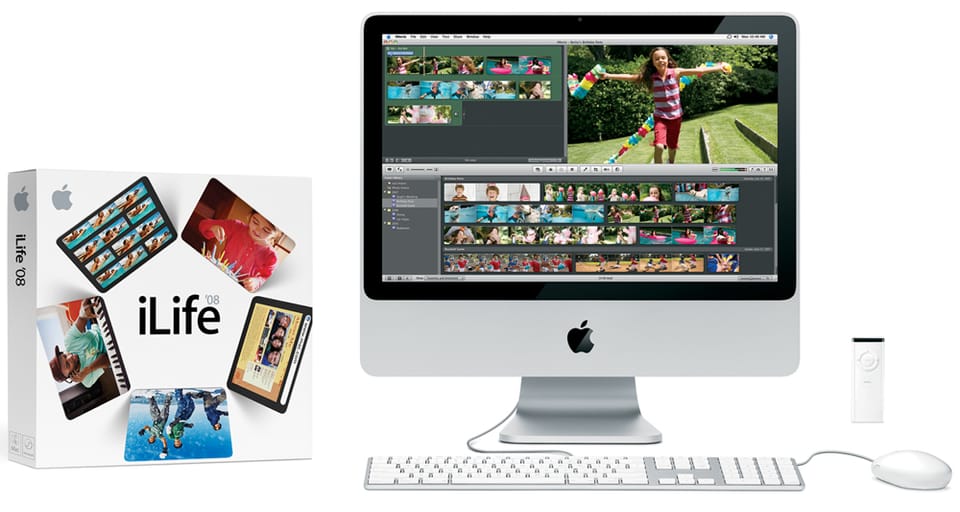 Apple: New iMacs & iLife 2008