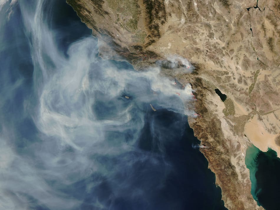 California Fires – Satellite Images