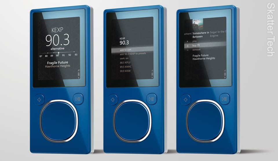 Microsoft Updates The Zune