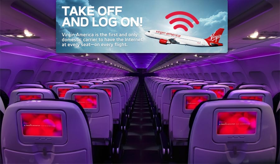 Free Google WiFi On Virgin America