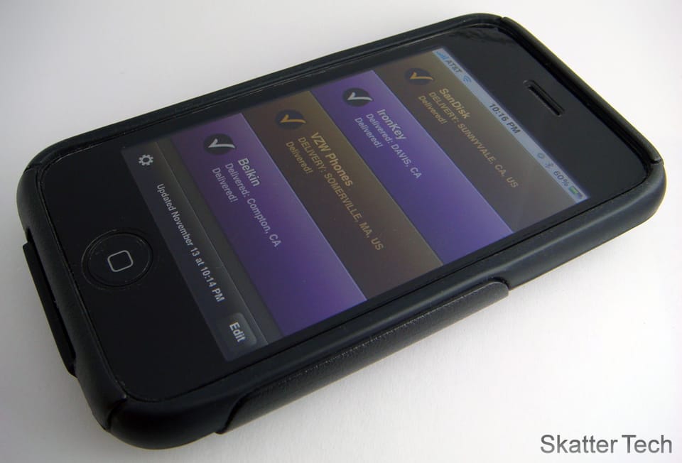 iPhone App: Delivery Status Touch