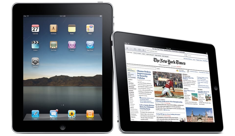 Apple Announces The iPad