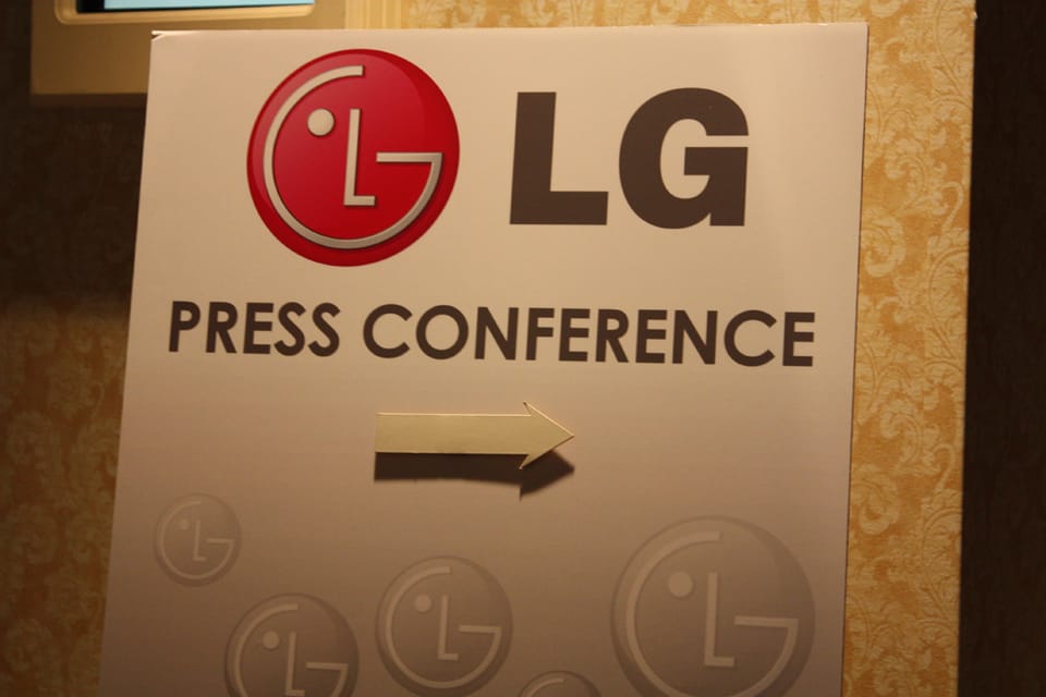 CES 2010: LG Press Conference Live