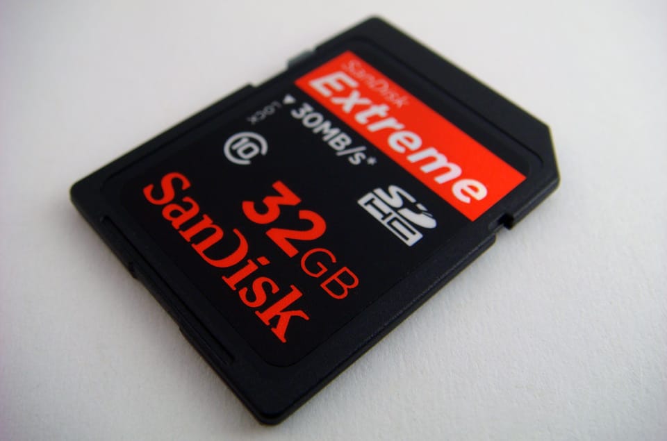 SanDisk Extreme 32GB SDHC (Review)