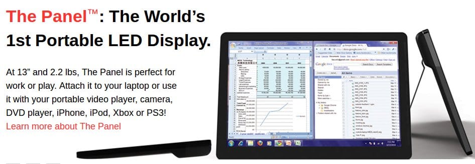 MEDL Tech’s Panel: Portable 13.3″ LED Display