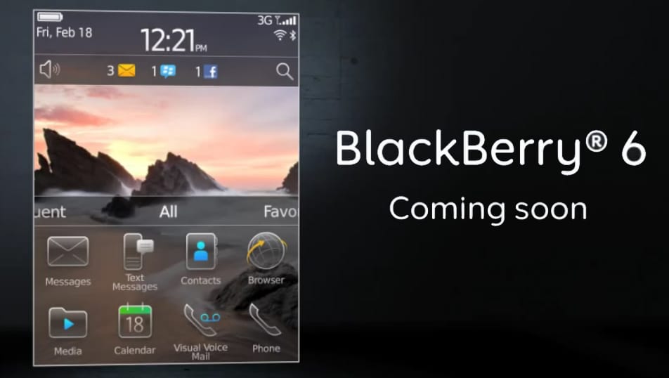 Another BlackBerry 6 Sneak Peek