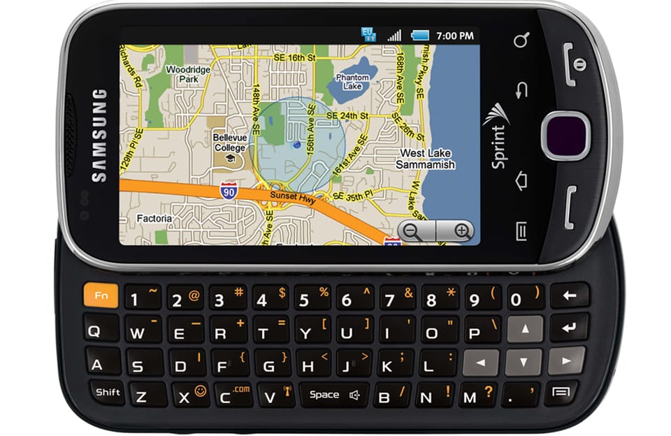 Sprint Gets The Samsung Intercept