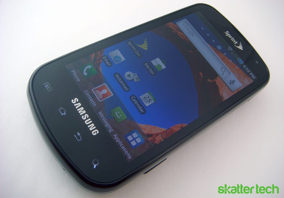 In Photos: Samsung Epic 4G (Sprint)