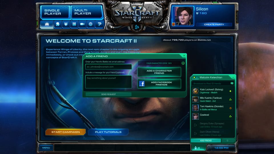 Thoughts On The Starcraft II Battle.Net