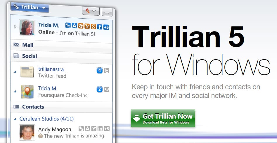 A Look at Trillian 5 for Windows