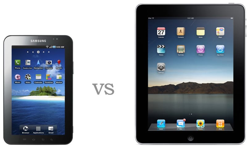 Infographic: Samsung Galaxy Tab vs. Apple iPad