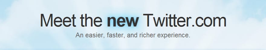 Twitter.com Gets A New Interface