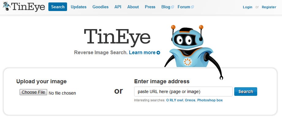 Tin Eye Offers Reverse Image Search