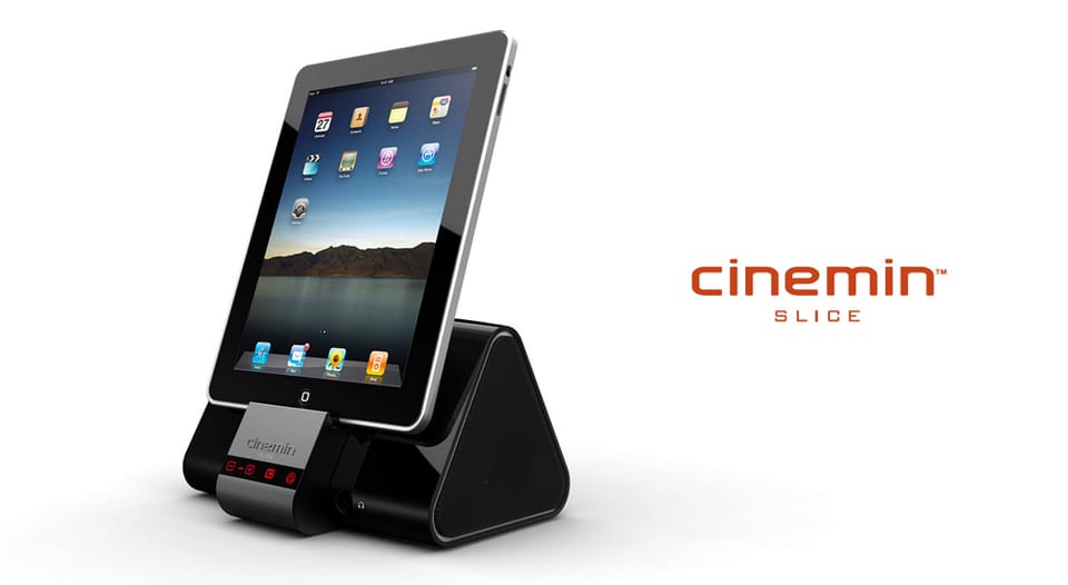 CES 2011: Cinemin Slice, An iPad Pico Projector