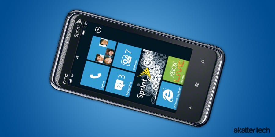 Say Hello To The HTC Arive, Sprint’s First Windows Phone 7