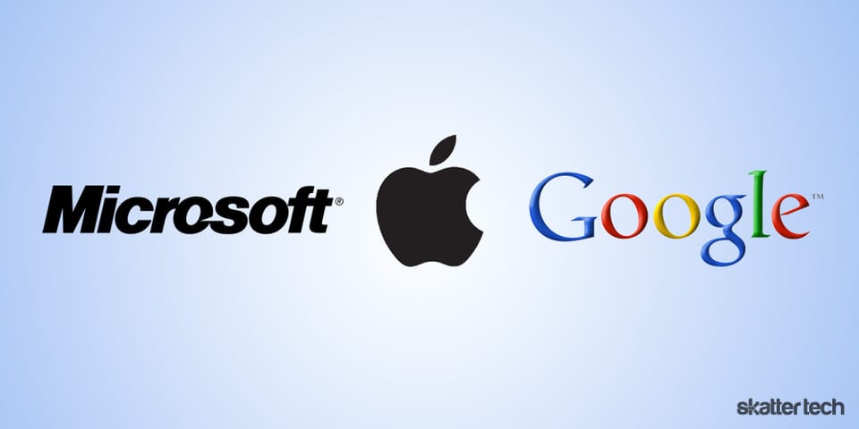 The Value of Competition: A Microsoft, Apple, Google Analysis