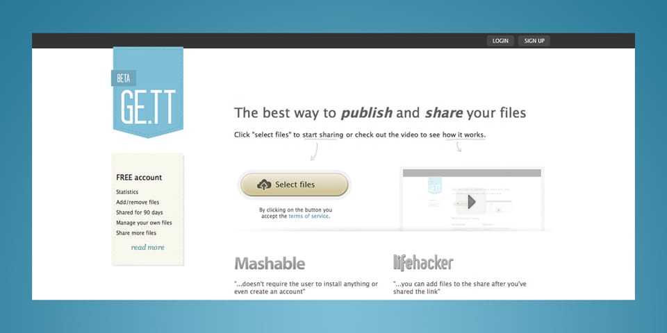 Share Files With Friends In Real-Time With Ge.tt