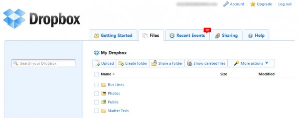 dropbox charges